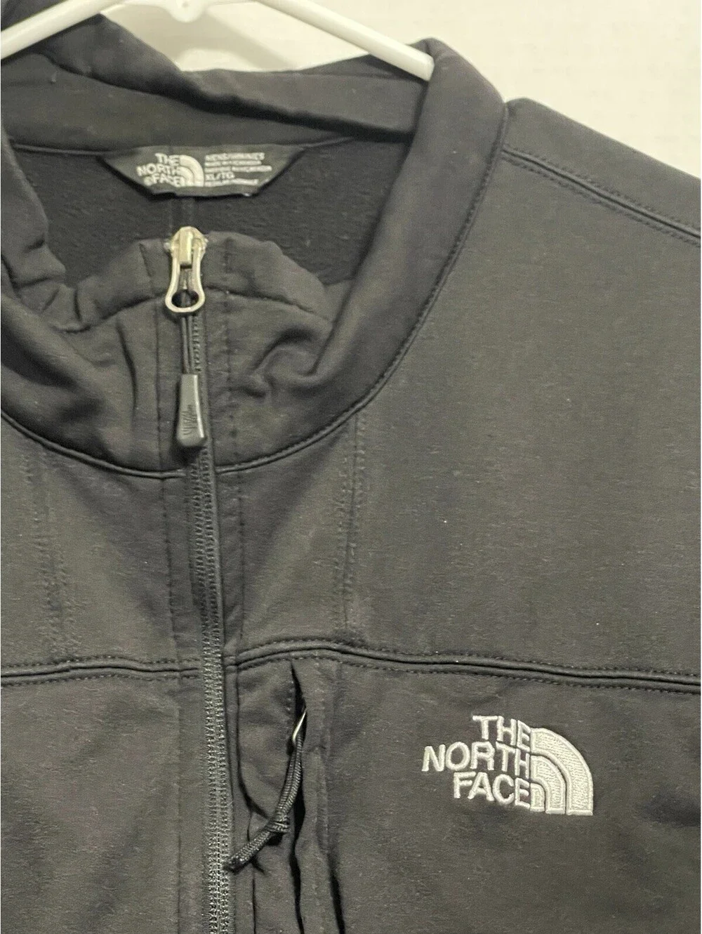 Men's The North Face Jacket XL Black Full Zip-Up